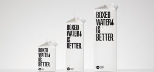 Emballage innovant : de l'eau en boite